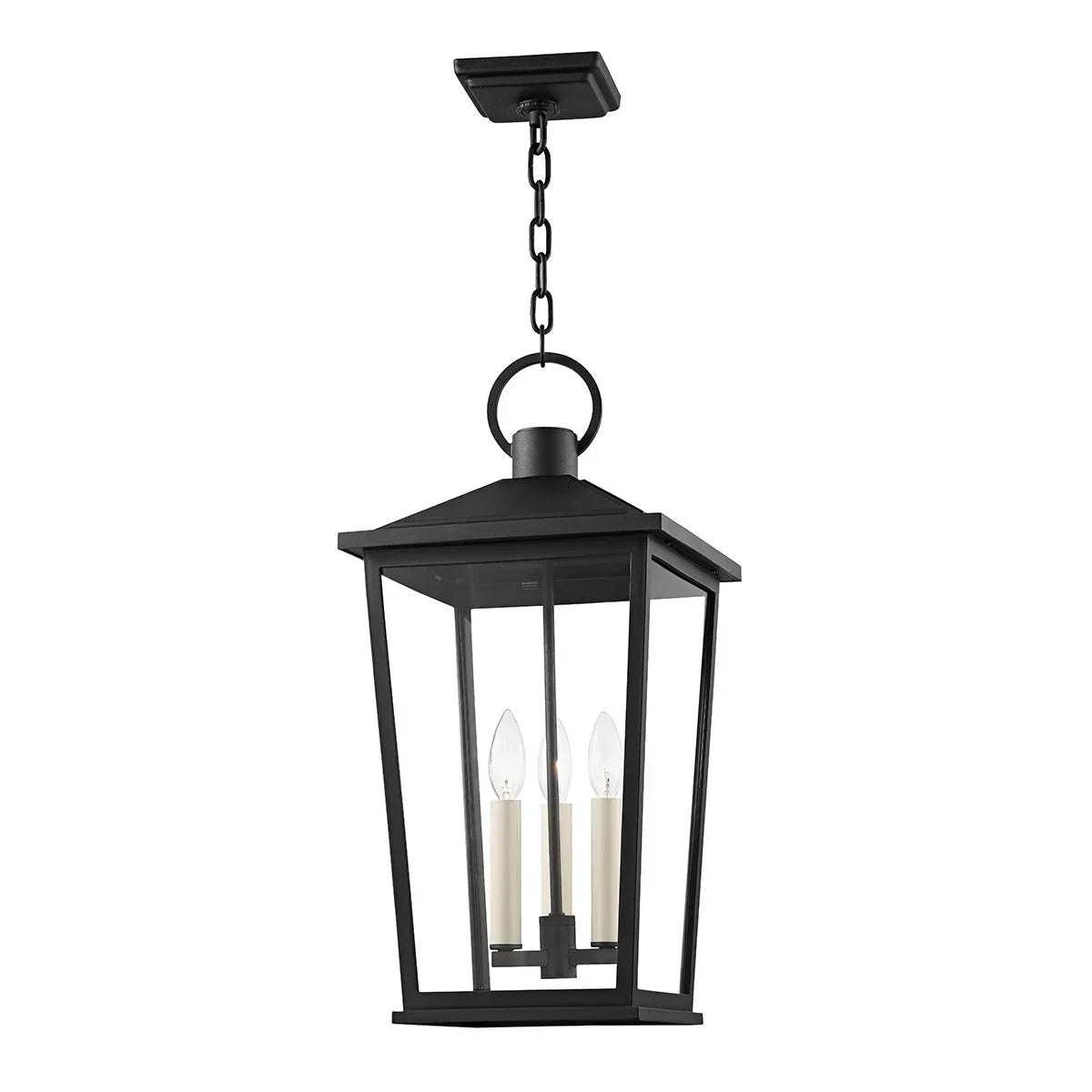 Soren 11 in. 3 Lights Outdoor Hanging Lantern - Bees Lighting