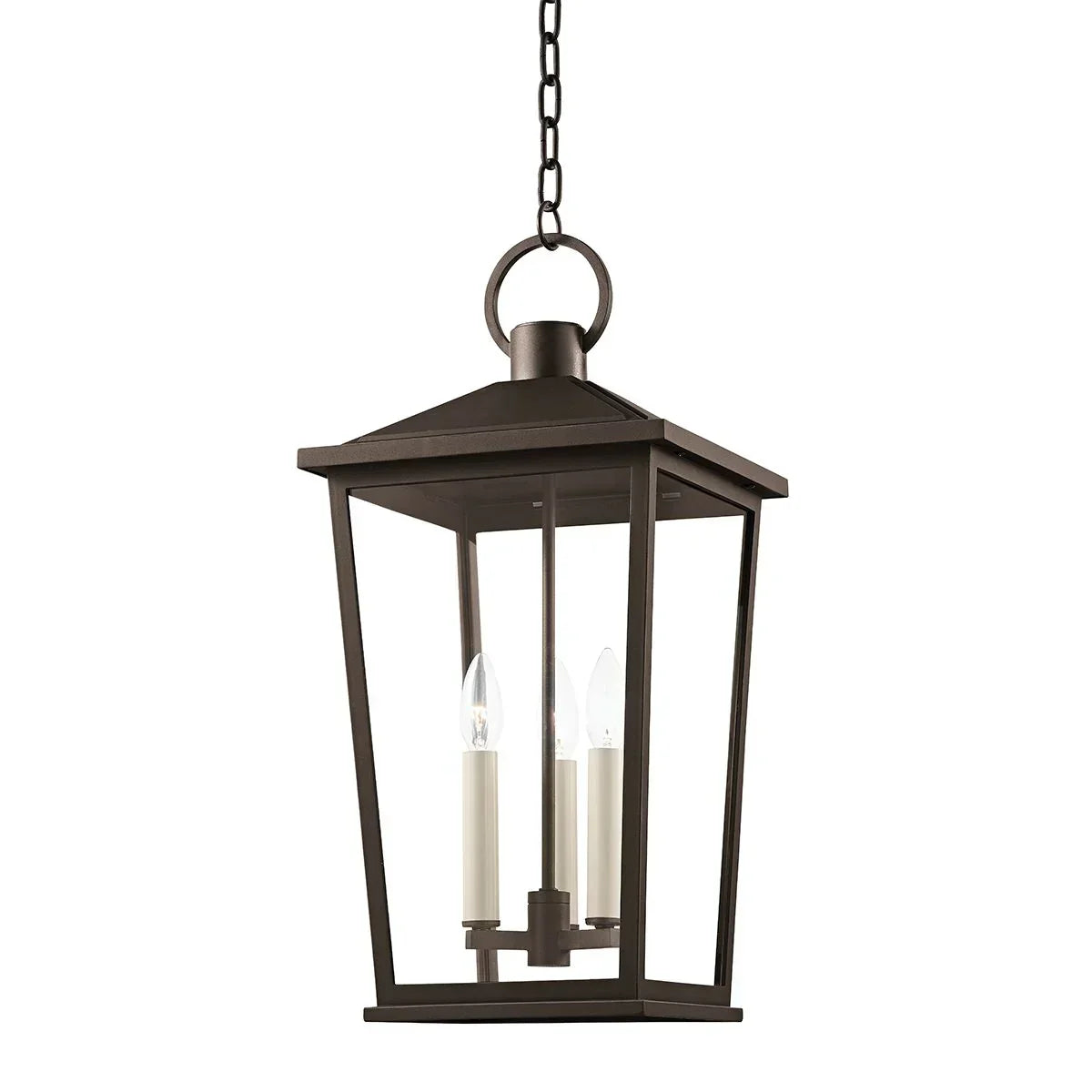 Soren 11 in. 3 Lights Outdoor Hanging Lantern - Bees Lighting