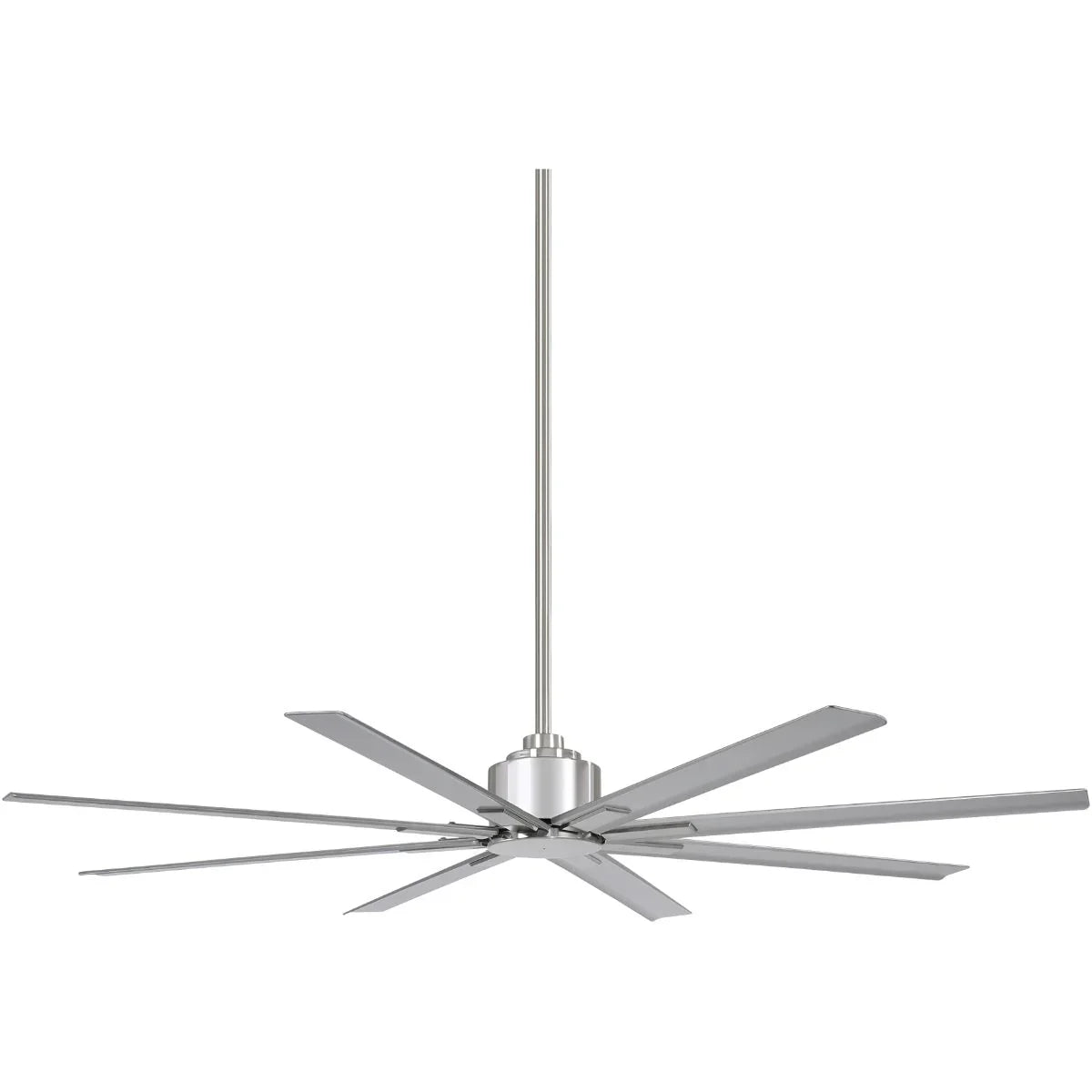 Xtreme H2O 65" Windmill Outdoor Ceiling Fan with Remote, Brushed Nickel - Bees Lighting