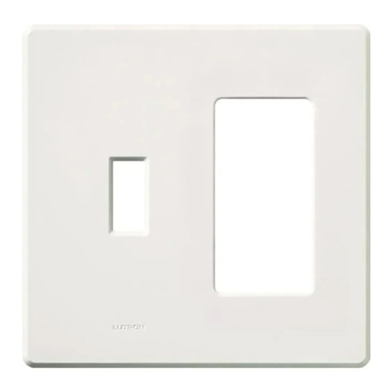 Lutron Fassada 2-Gang Toggle/Decorator Wall Plate Combination - Bees Lighting