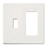 Lutron Fassada 2-Gang Toggle/Decorator Wall Plate Combination - Bees Lighting