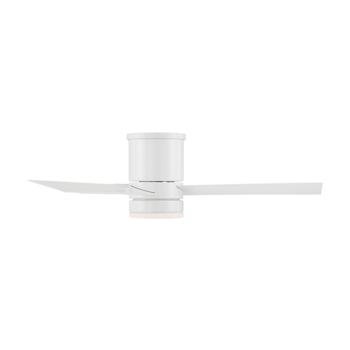 Axis Flush 44 Inch Low Profile Outdoor Smart Ceiling Fan With 3000K LED And Remote - Bees Lighting