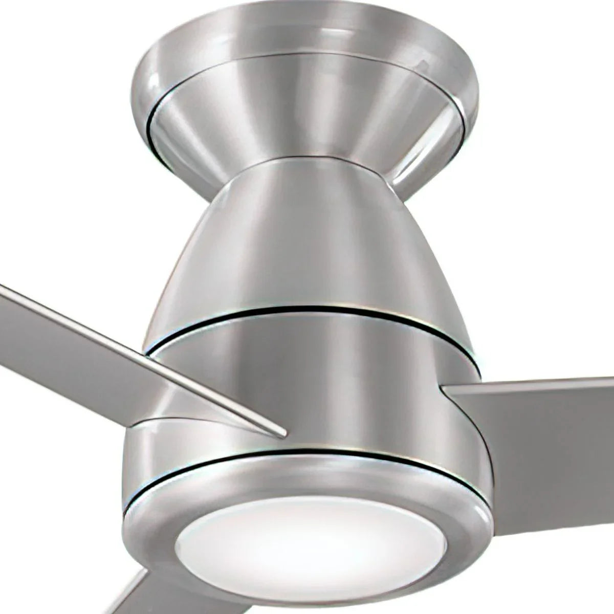Tip Top 44 Inch Brushed Aluminum LED 3000K Smart Ceiling Fan - Bees Lighting