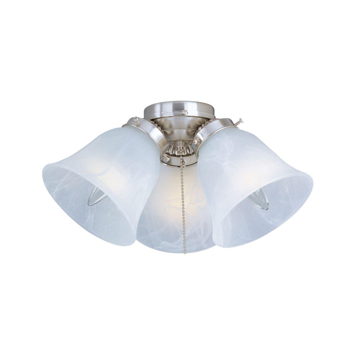 12 Inch 3 Light LED Ceiling Fan Light Kit