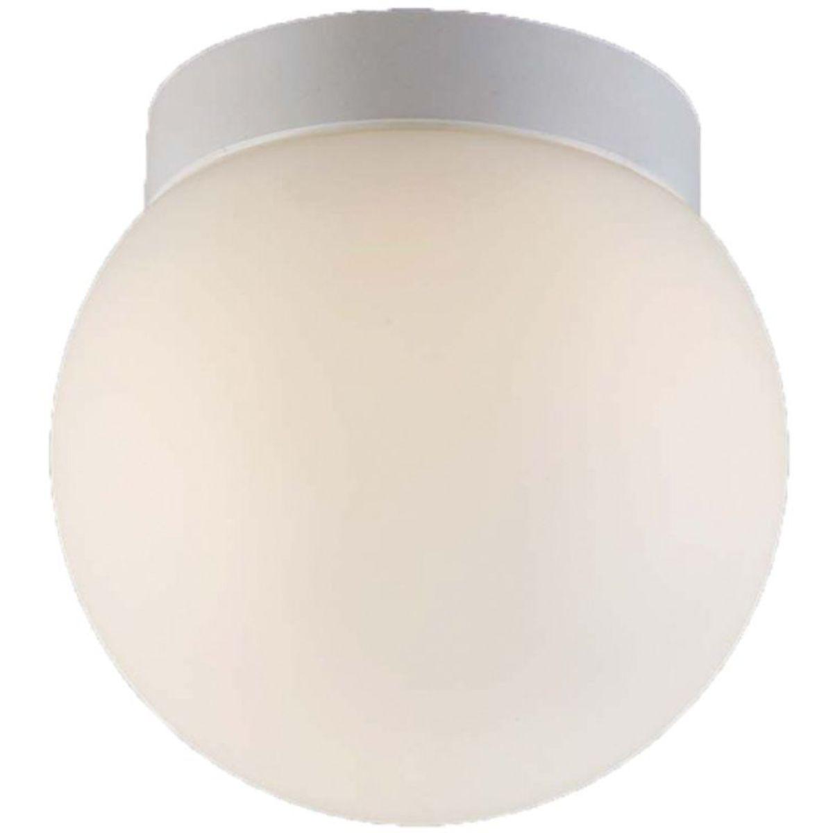 Niveous LED Flush Mount Light White Finish