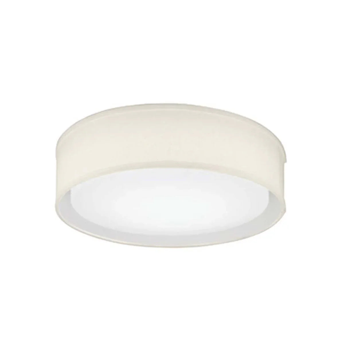 Aberdale 16 in. LED Flush Mount Light Tan Finish - Bees Lighting