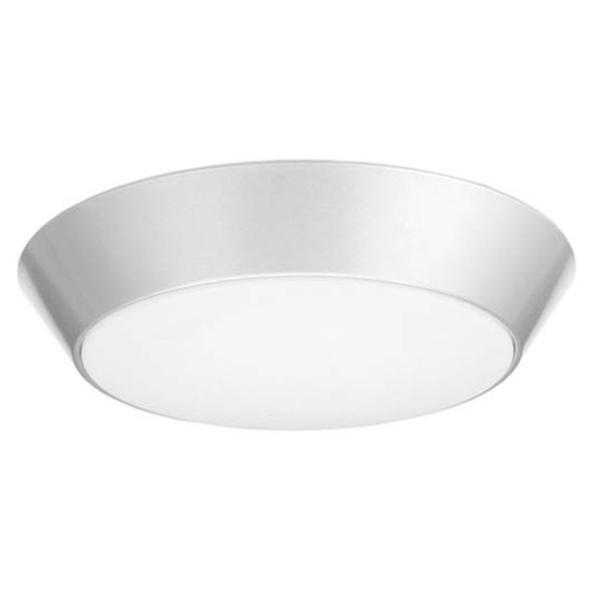 Versi Lite 13 in. LED Flush Mount Light 3000K Brushed Aluminum - Bees Lighting
