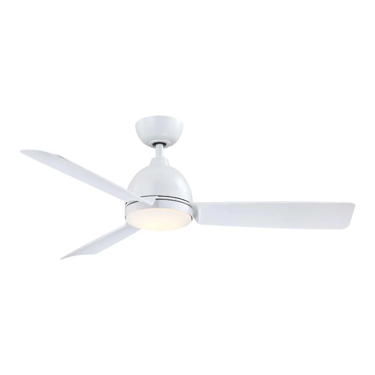 Starboard 52" White Marine Grade Ceiling fan with LED Light Kit - Bees Lighting