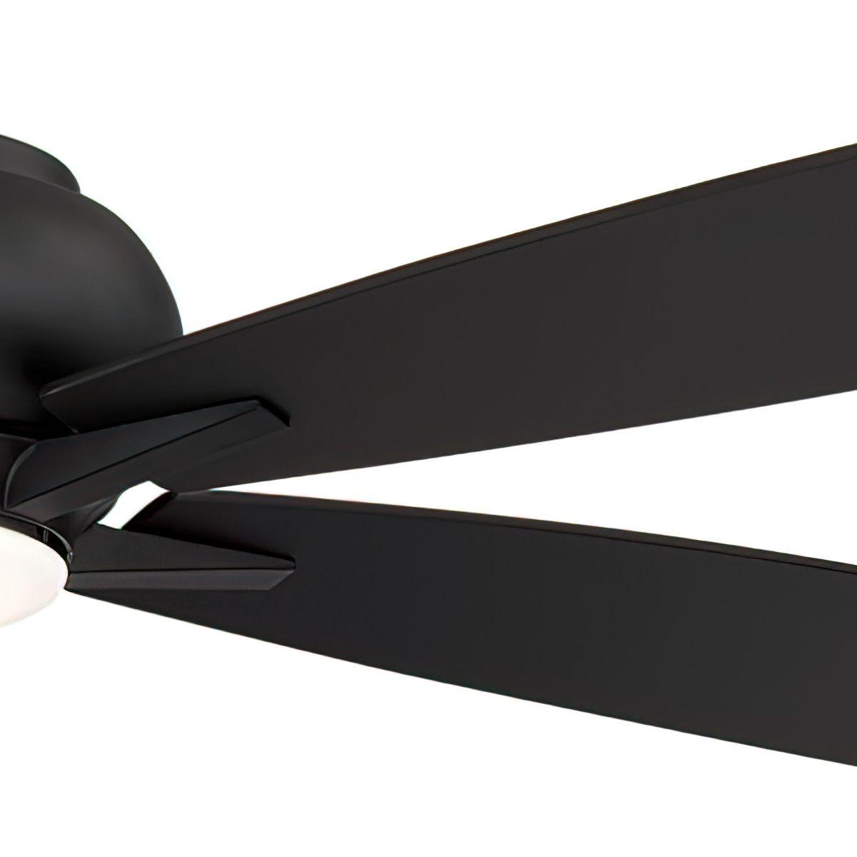 Doren 52 Inch Black LED Ceiling Fan with Remote - Bees Lighting