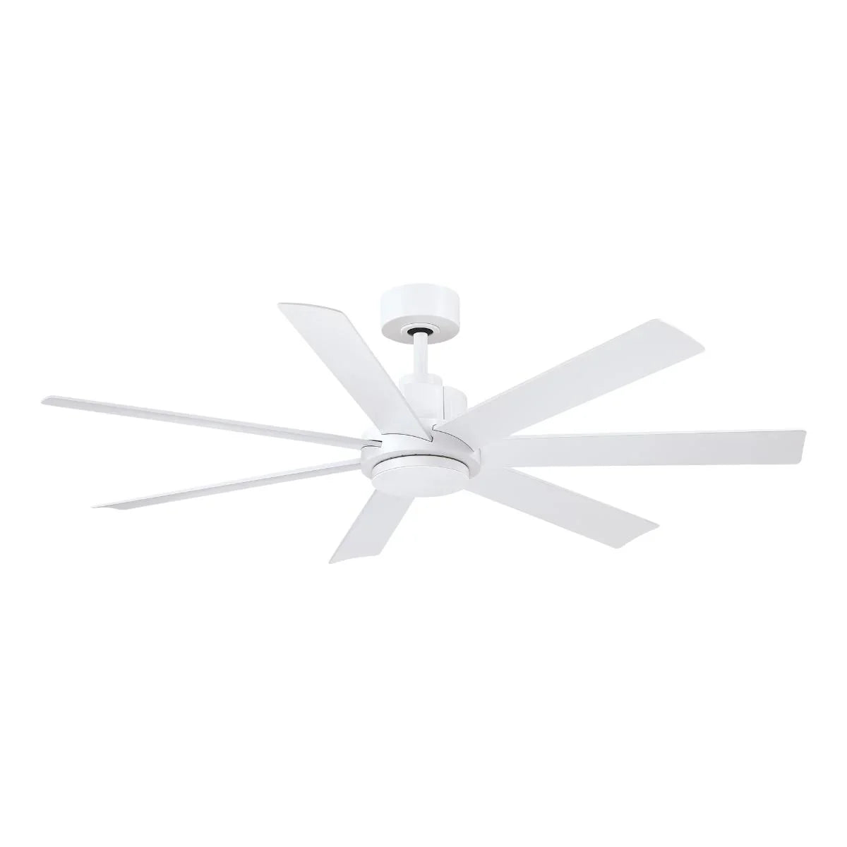 Pendry 56 inch Matte White Wet Rated Ceiling Fan with Remote - Bees Lighting