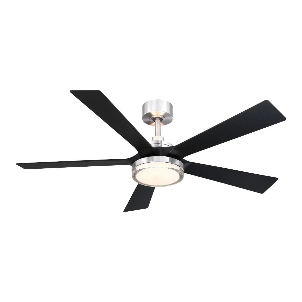 TorchAire 52" Nickel Ceiling Fan with LED CCT Select Light Kit - Bees Lighting
