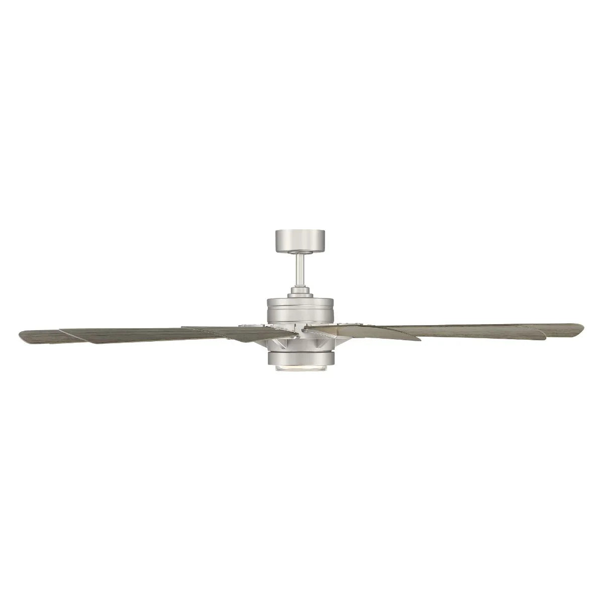 Wyndmill 65 Inch 3000K LED Smart Ceiling Fan, Steel with Weathered Wood Blades - Bees Lighting