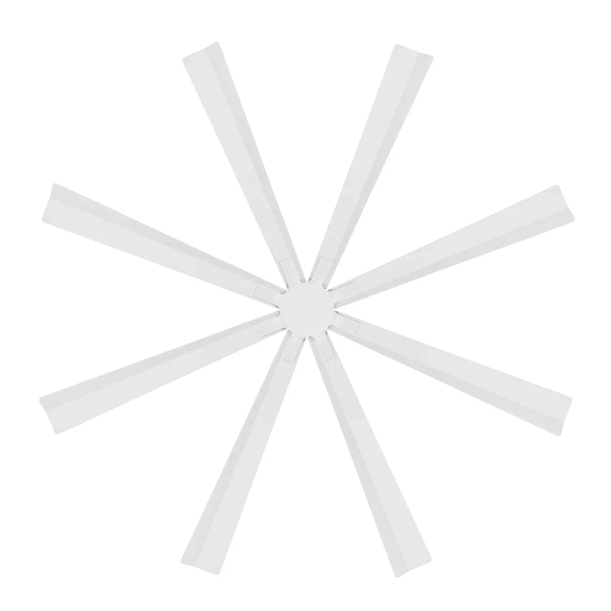 Size Matters 84 Inch Matte White Smart Windmill Ceiling Fan - Bees Lighting