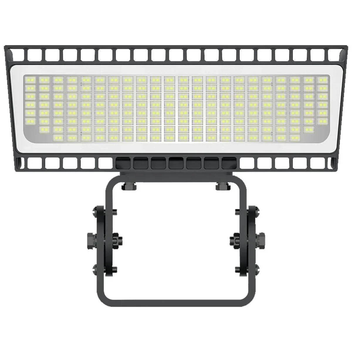 LED Flood Light, 69/168W, 22000 Lumens, 4000K/5000K, 120-277V, Trunnion, Bronze - Bees Lighting