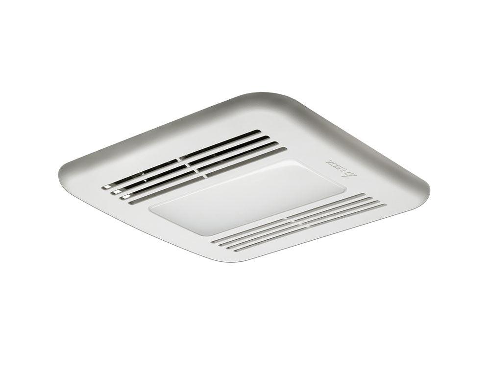 Delta BreezGreenBuilder 80 CFM Bathroom Exhaust Fan With Dimmable LED Light and Humidity Sensor