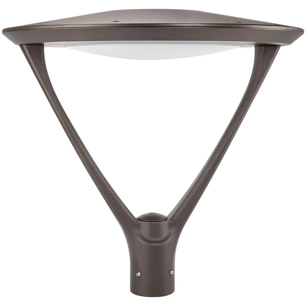 LED Post Top Light, 130 Watts, 15800 Lumens, 30K/40K/50K, 120-277V - Bees Lighting