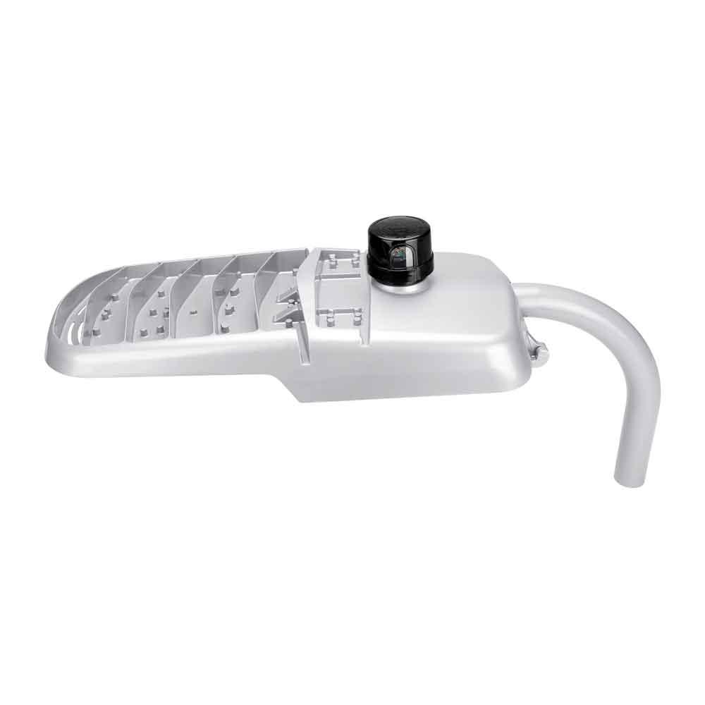 LED Street Light With Photocell 105 Watts 14,600 Lumens 4000K Round/Square Pole Mount 120-277V - Bees Lighting