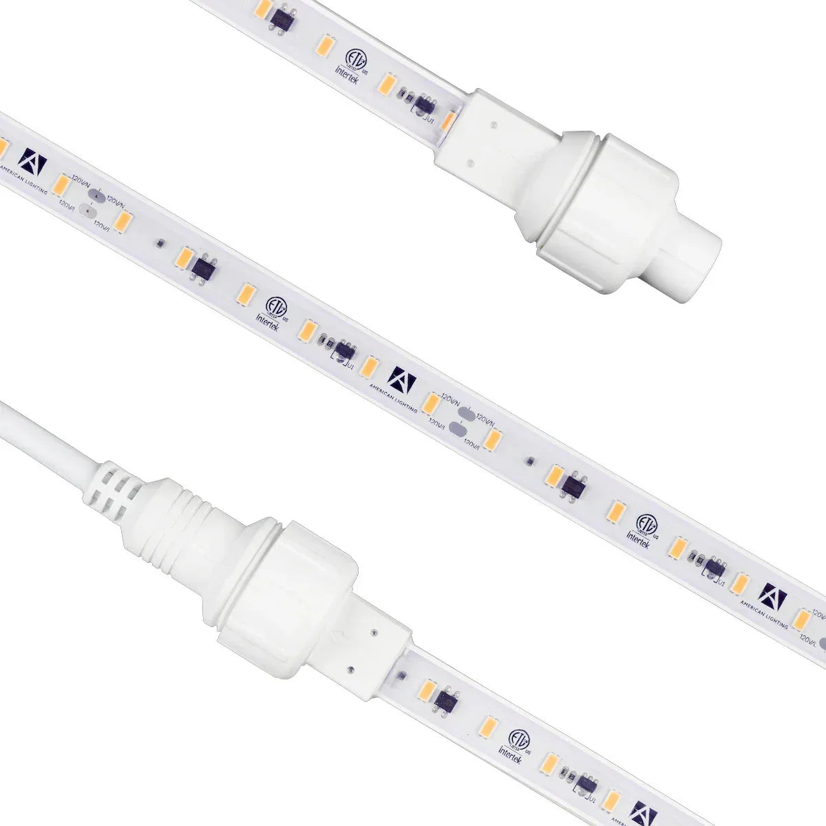 Hybrid 3 120V LED Strip Light Kit, 45Ft Reel, 315 Lm/Ft, 3000K - Bees Lighting