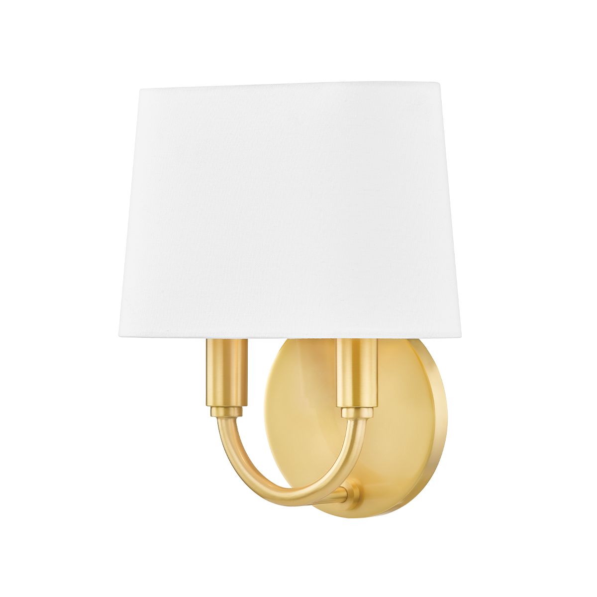 Clair 11 in. Armed Sconce Brass finish - Bees Lighting