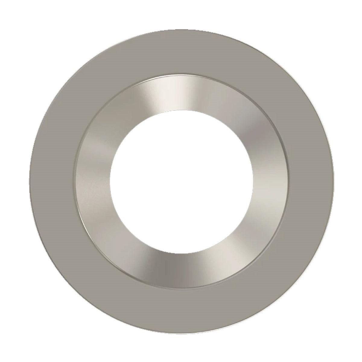 RAB 4 Inch Round Brushed Nickel / Smooth Trim for HA4 Series - Bees Lighting