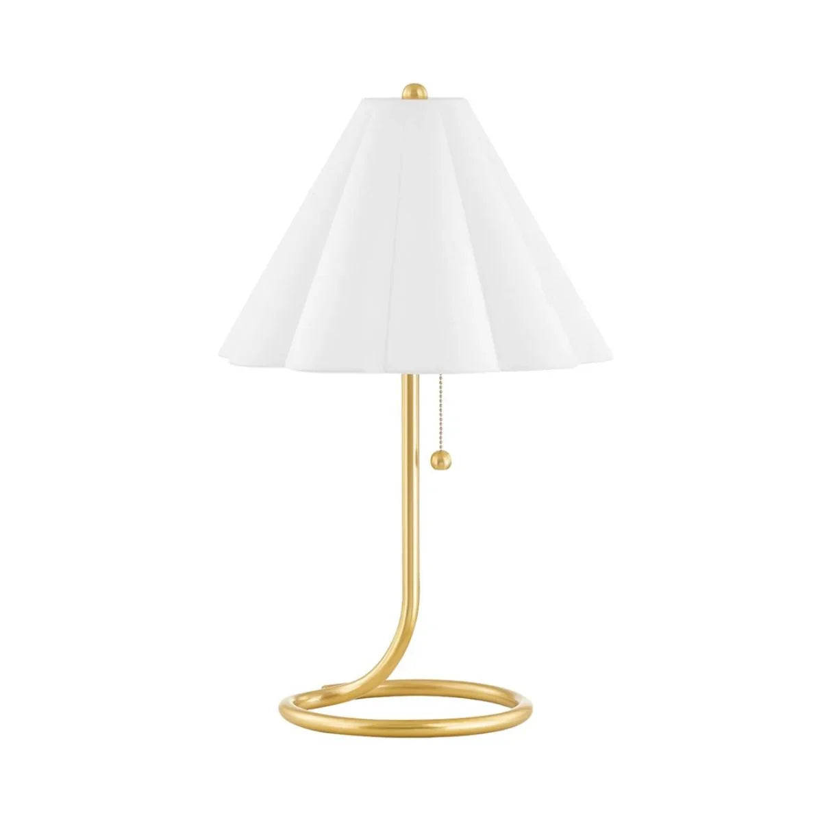Martha Table Lamp Aged Brass Finish - Bees Lighting