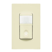 PIR 180° Occupancy|Vacancy Motion Sensor Wall Switch, 5A, 120V, Light Almond - Bees Lighting