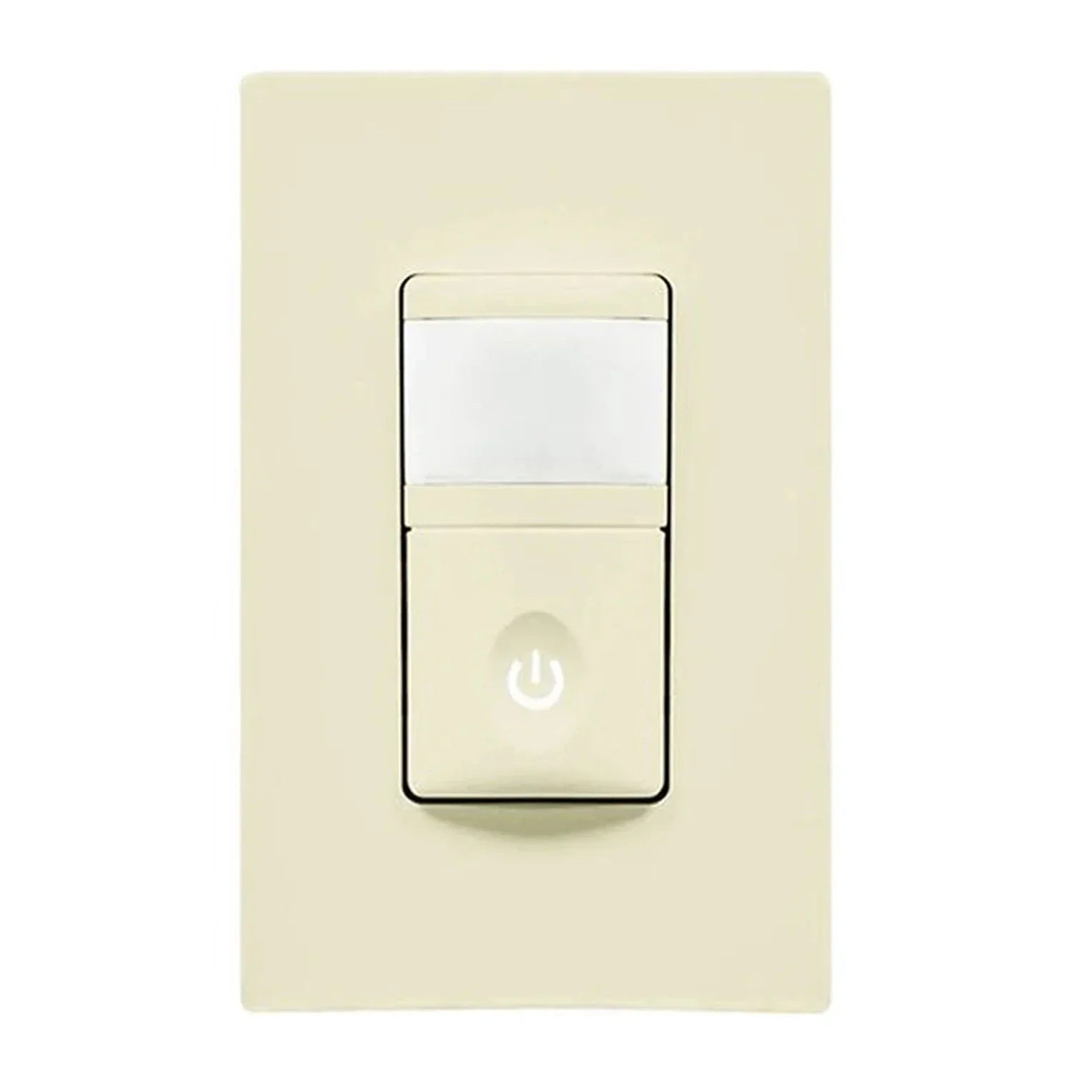 PIR 180° Vacancy Motion Sensor Wall Switch, 5A, 120V, Light Almond - Bees Lighting