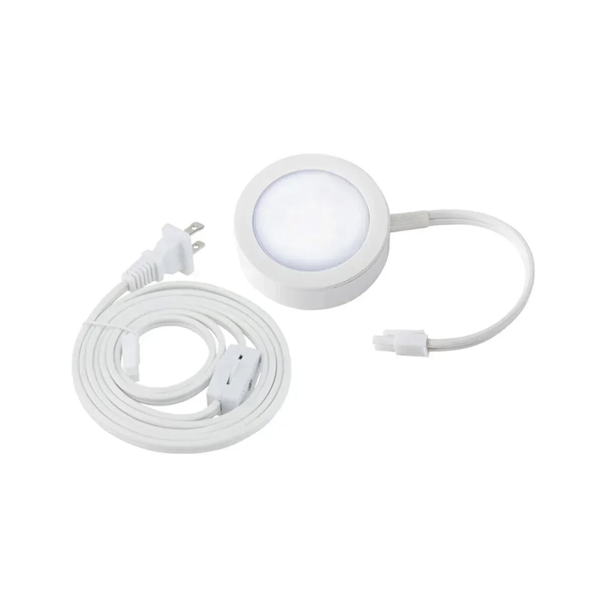 120V 3-CCT Puck Light, 290Lm, Surface/Recess, 120V AC - Bees Lighting