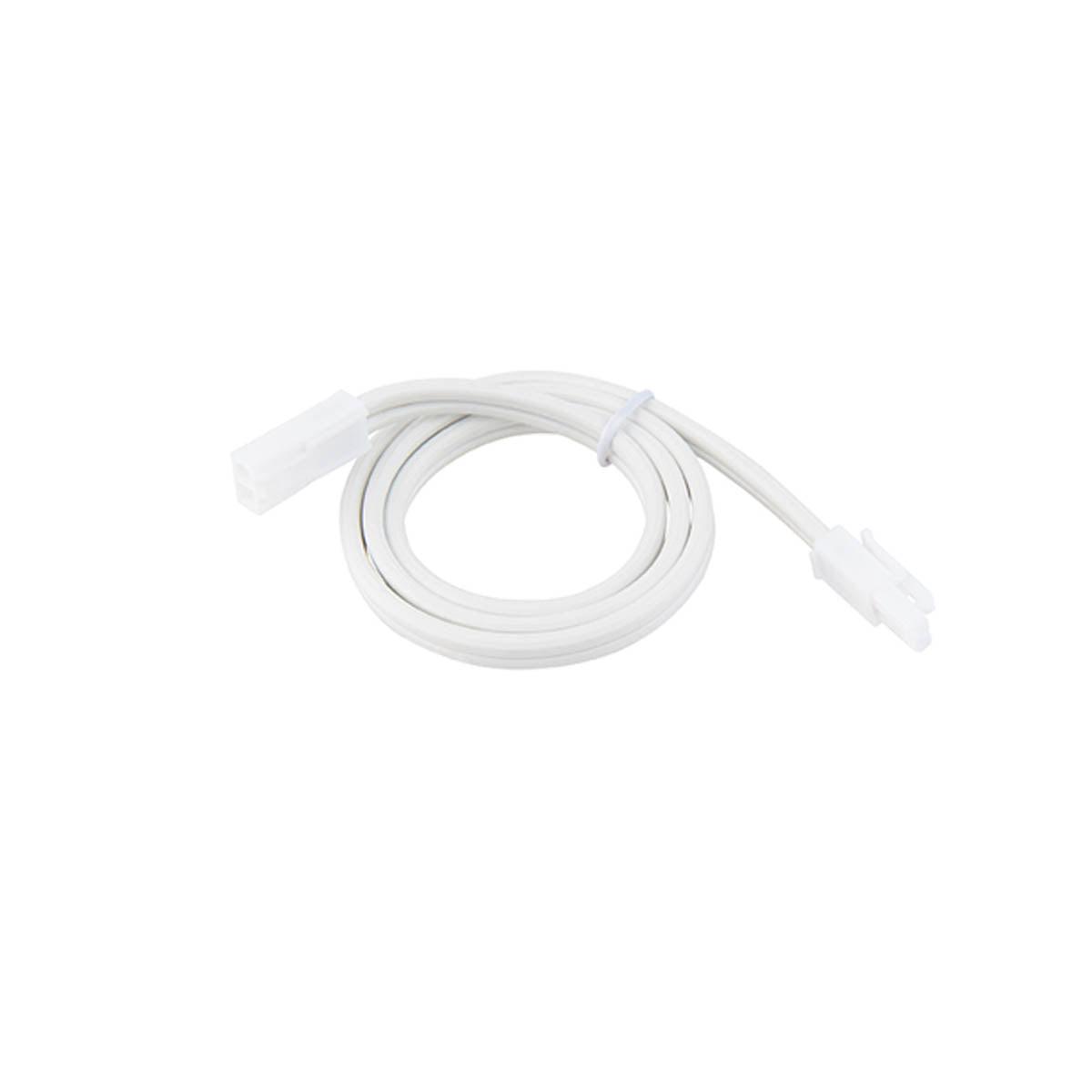 36in. Interconnect Cable for 3-CCT Puck Light, White - Bees Lighting