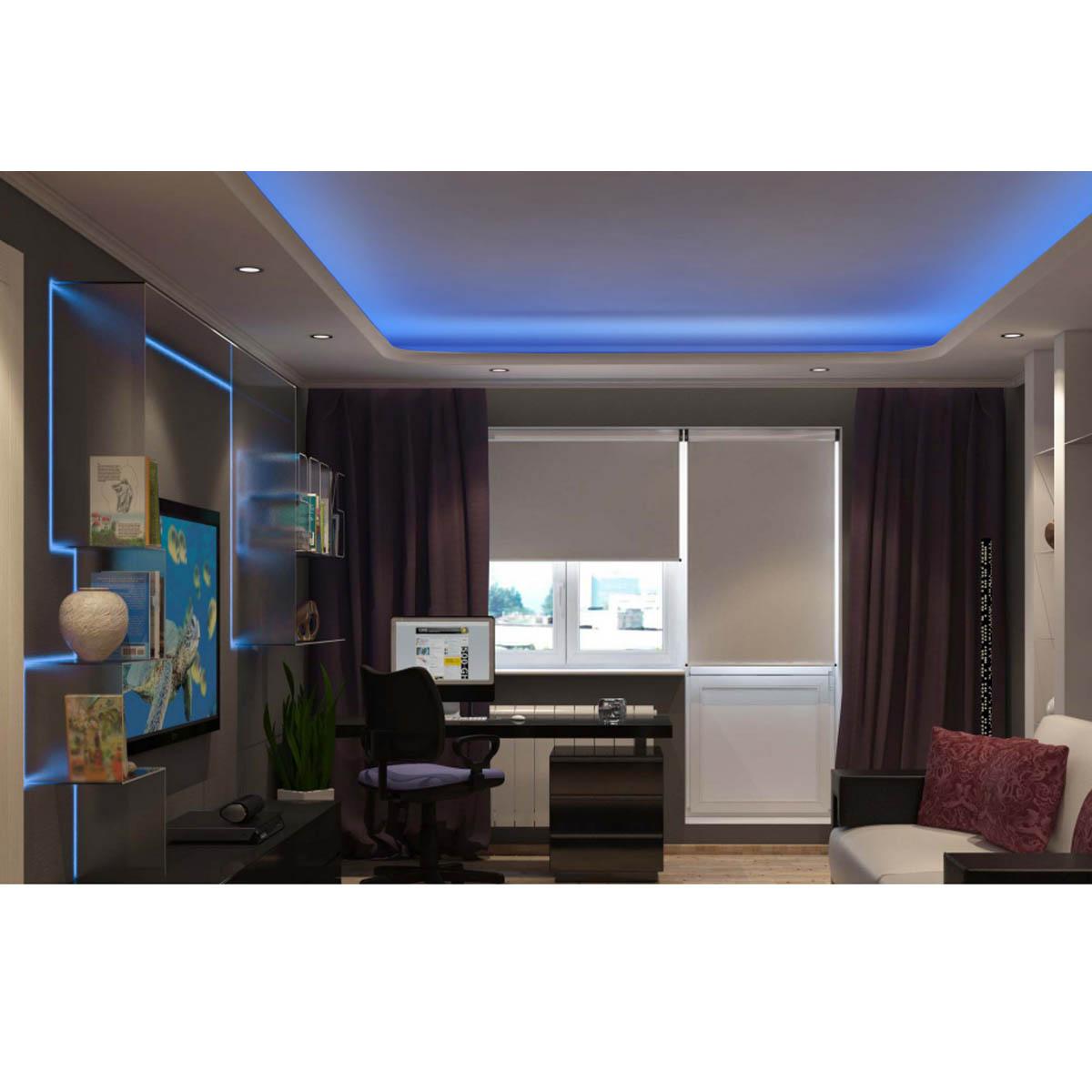 Trulux High Output 16.4Ft RGBW Dotless Tape Light, 200 Lm/Ft, 24V - Bees Lighting