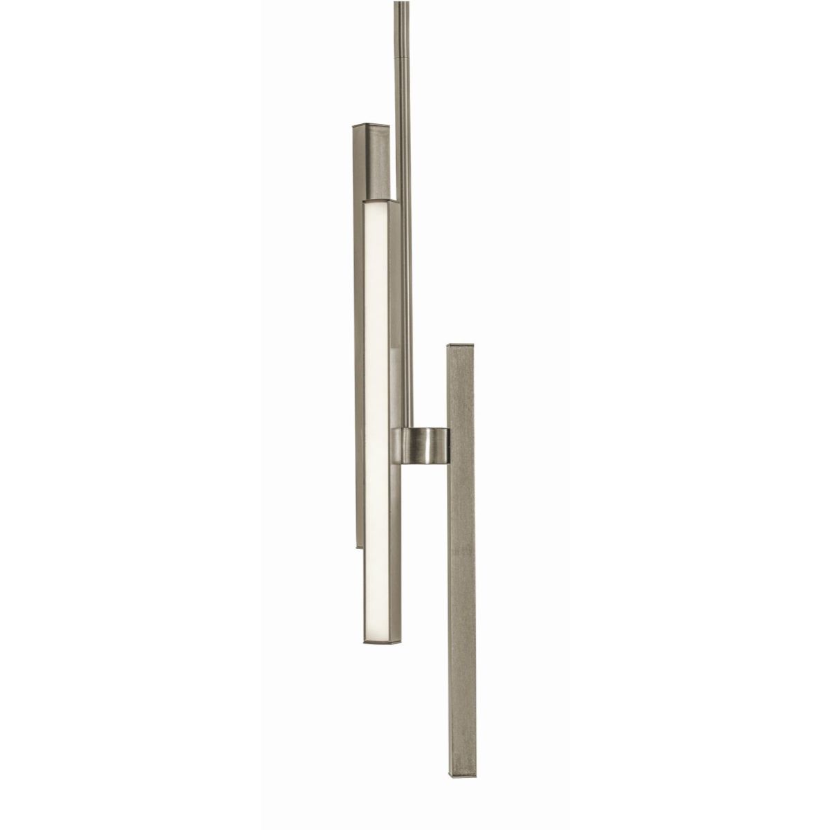 Indra 3 Lights 4 In. LED Pendant Light Satin Nickel Finish - Bees Lighting