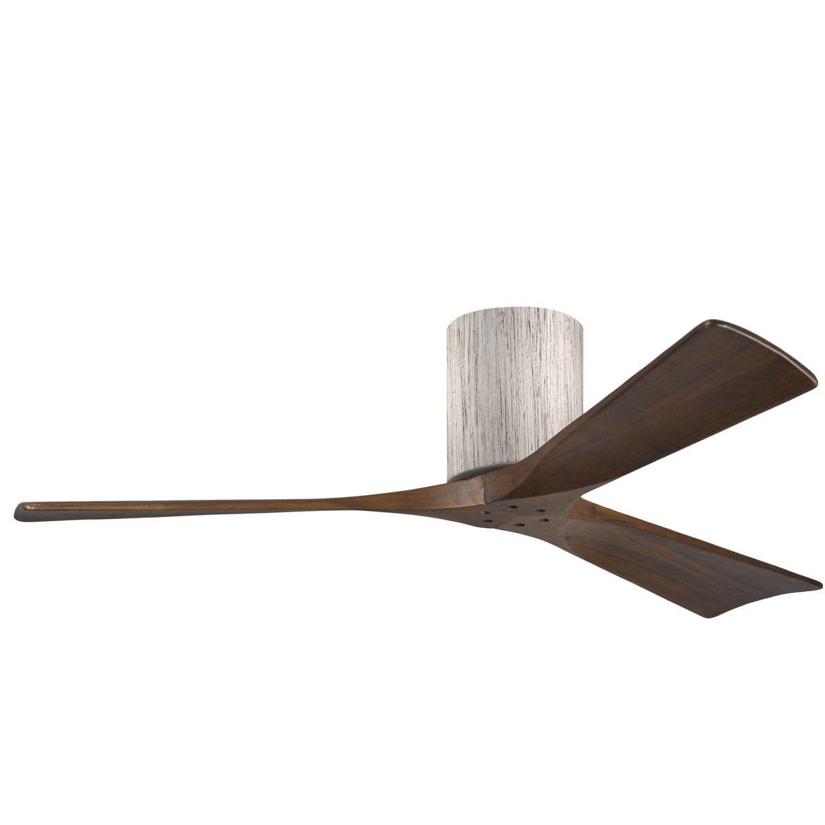 Irene 52 Inch Low Profile Outdoor Ceiling Fan With Remote And Wall Control - Bees Lighting