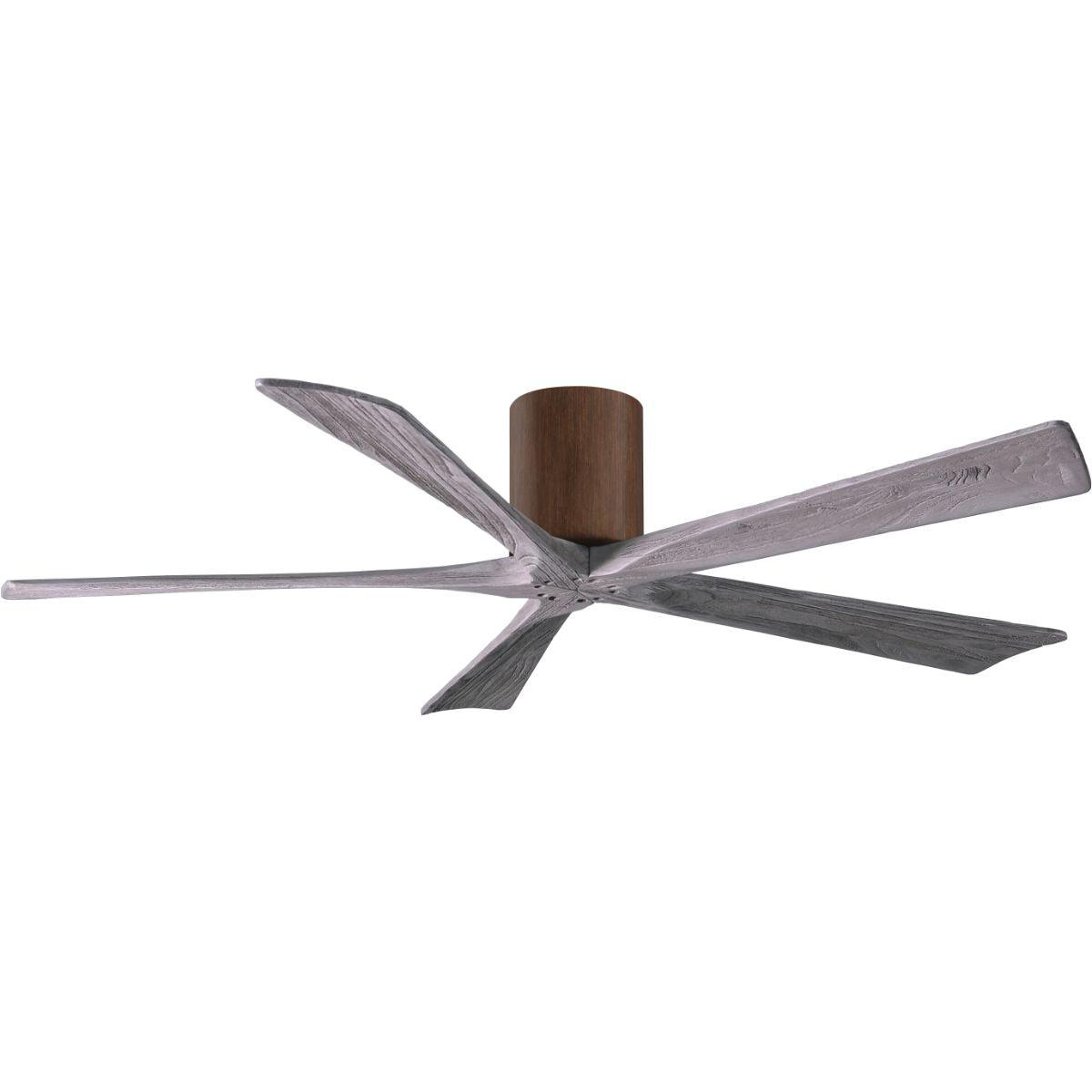 Irene 60 Inch 5 Blades Outdoor Low Profile Ceiling Fan With Remote And Wall Control - Bees Lighting