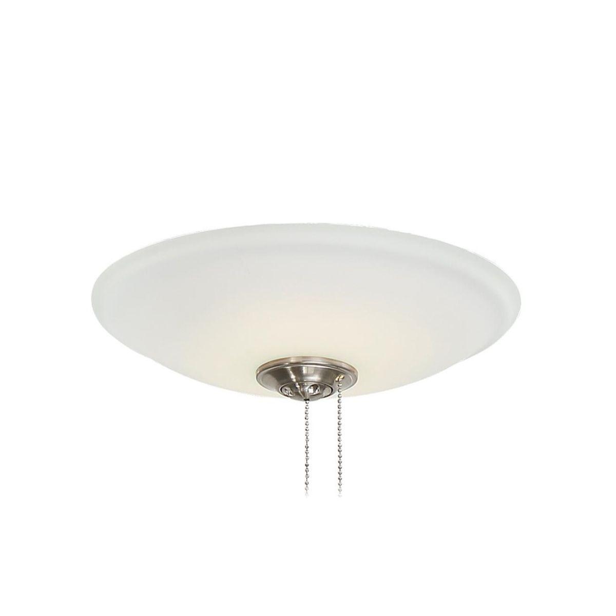 13 In. Ceiling Fan Light Kit, White Finish - Bees Lighting