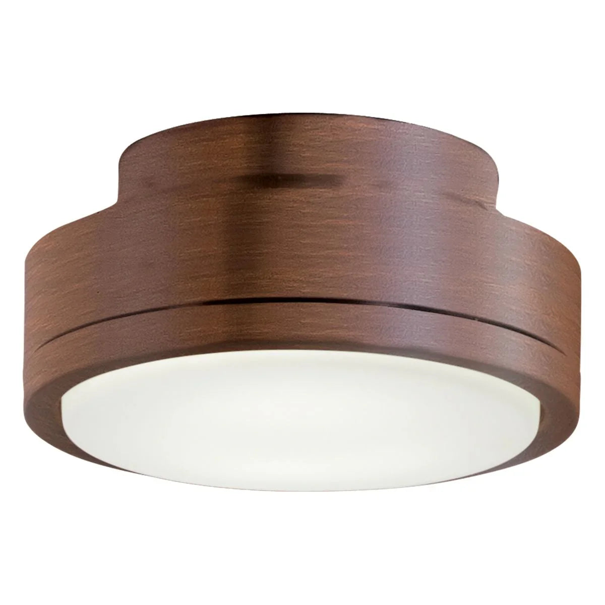 7 In. Rudolph Ceiling Fan Light Kit, Distressed Koa Finish - Bees Lighting