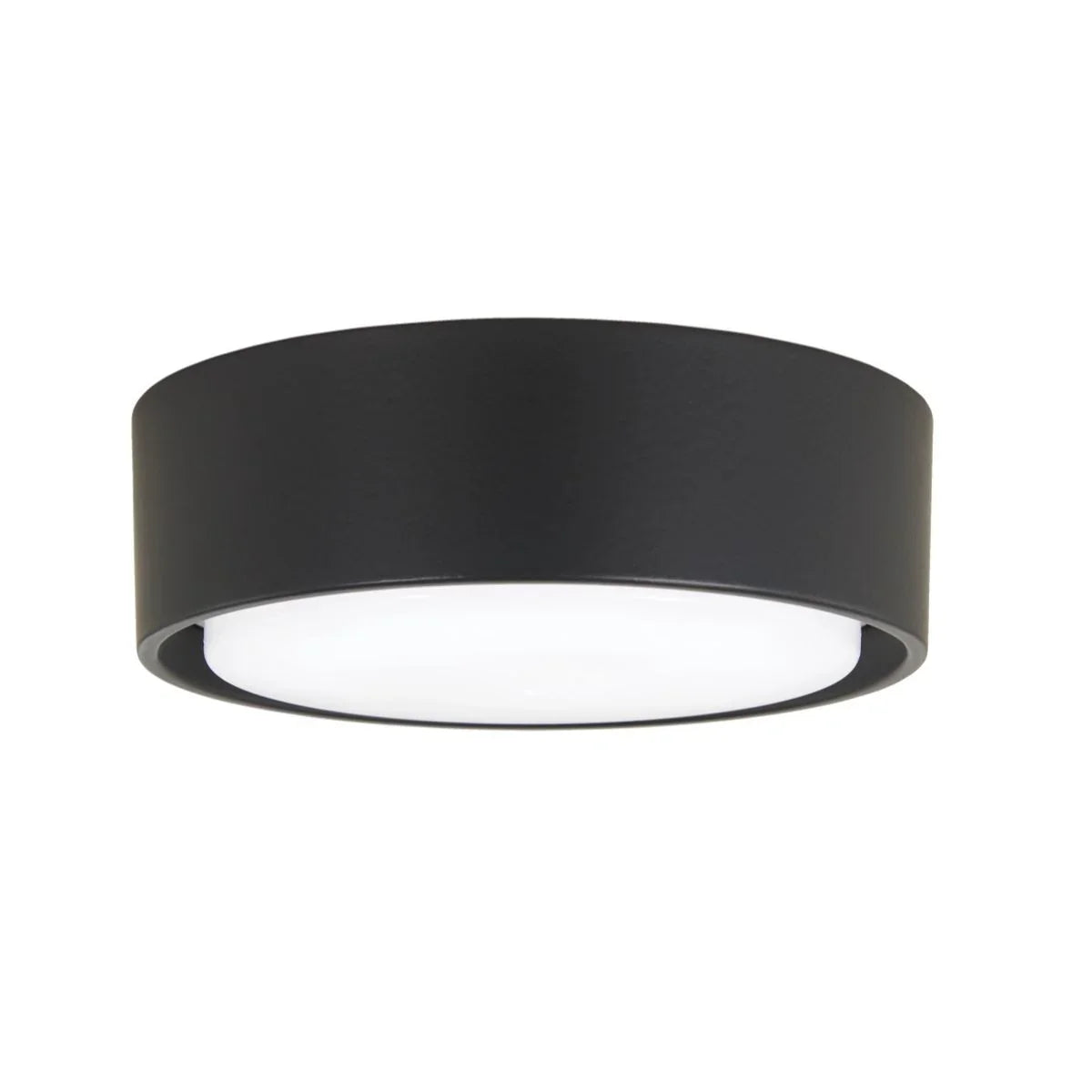 5 In. Simple Ceiling Fan Light Kit, Black Coal Finish - Bees Lighting
