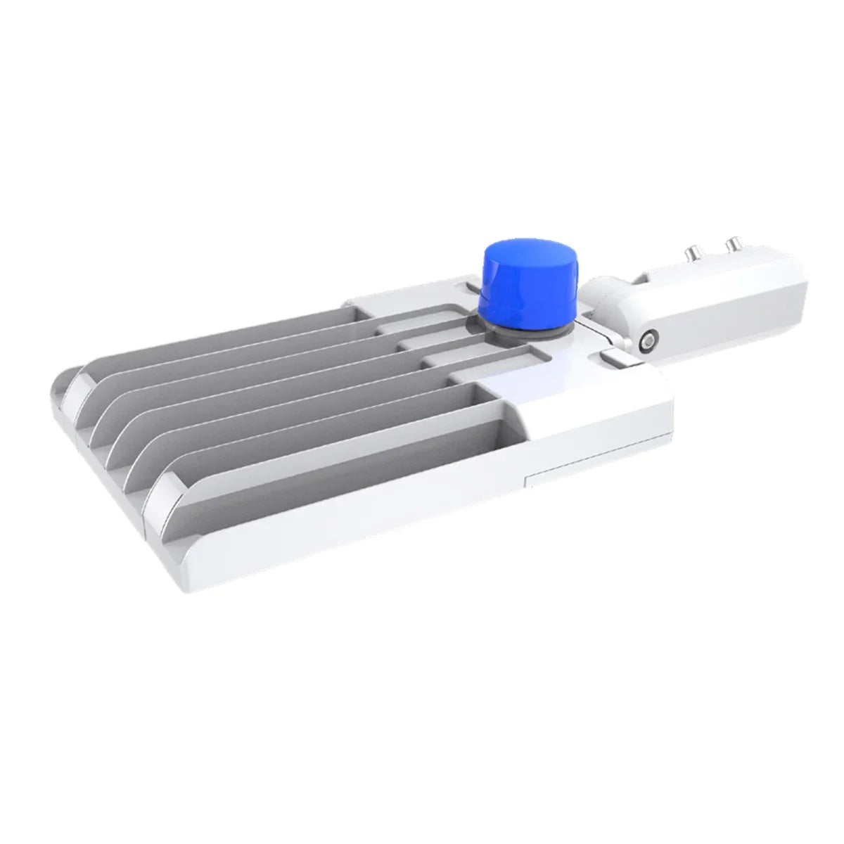 LED Pole Light, 140W, 21000 Lm, 30K|40K|50K, Optics Swap, 120-277V, White - Bees Lighting