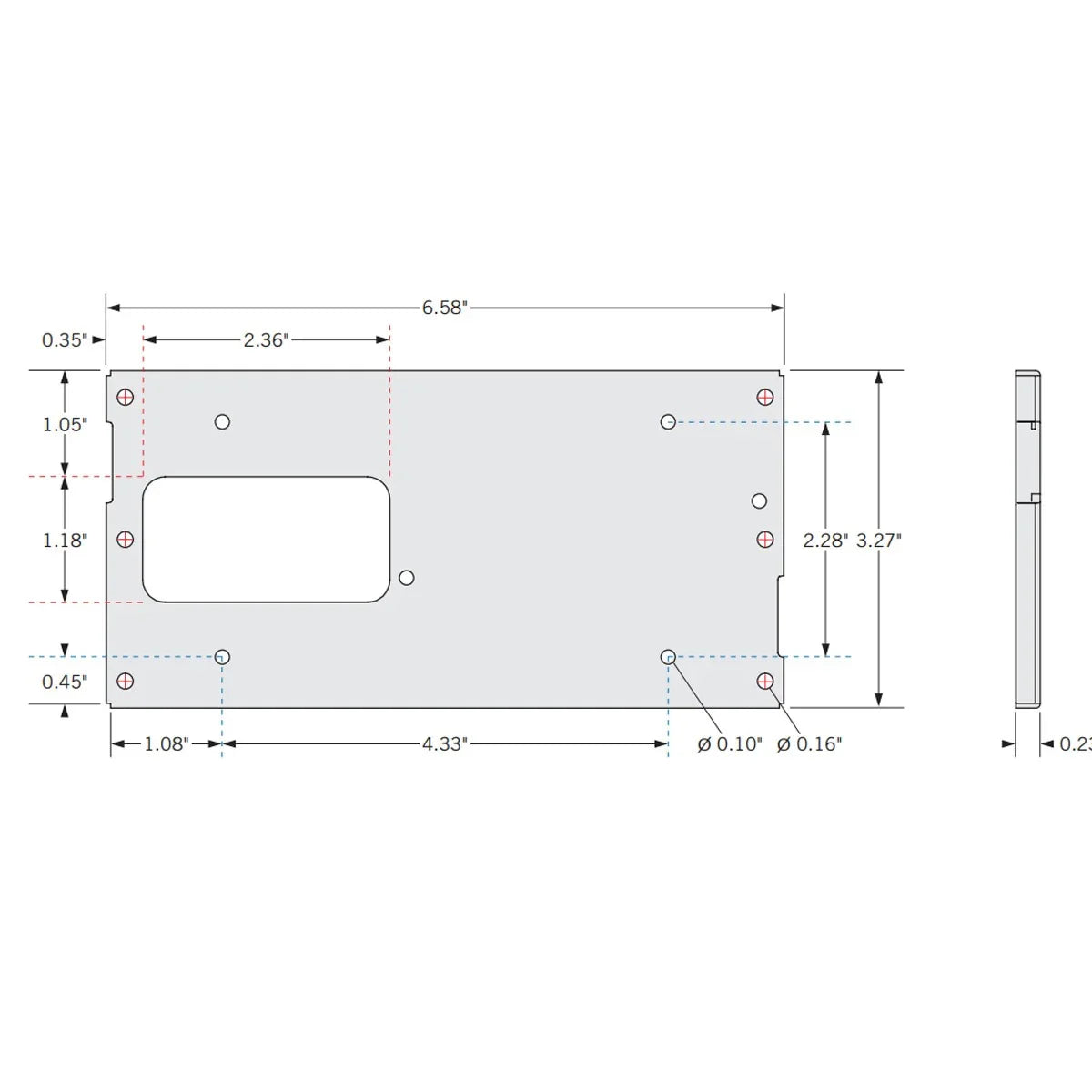 6" Linear LED Retrofit Kit, 1650lm, Selectable CCT, 120-277V - Bees Lighting