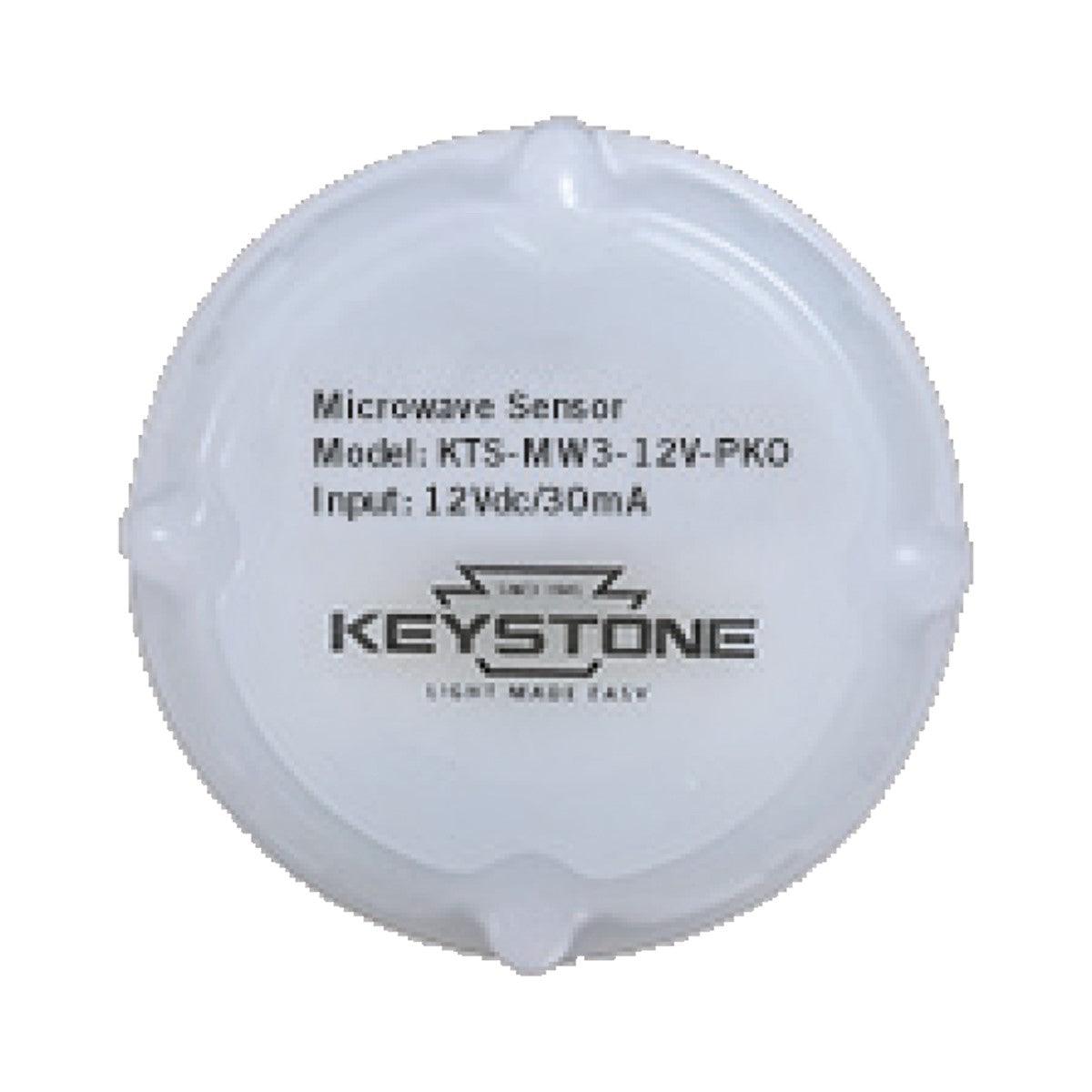 Keystone LED Microwave Occupancy/Daylight Sensor 12VDC Input Voltage 49ft Mounting Height