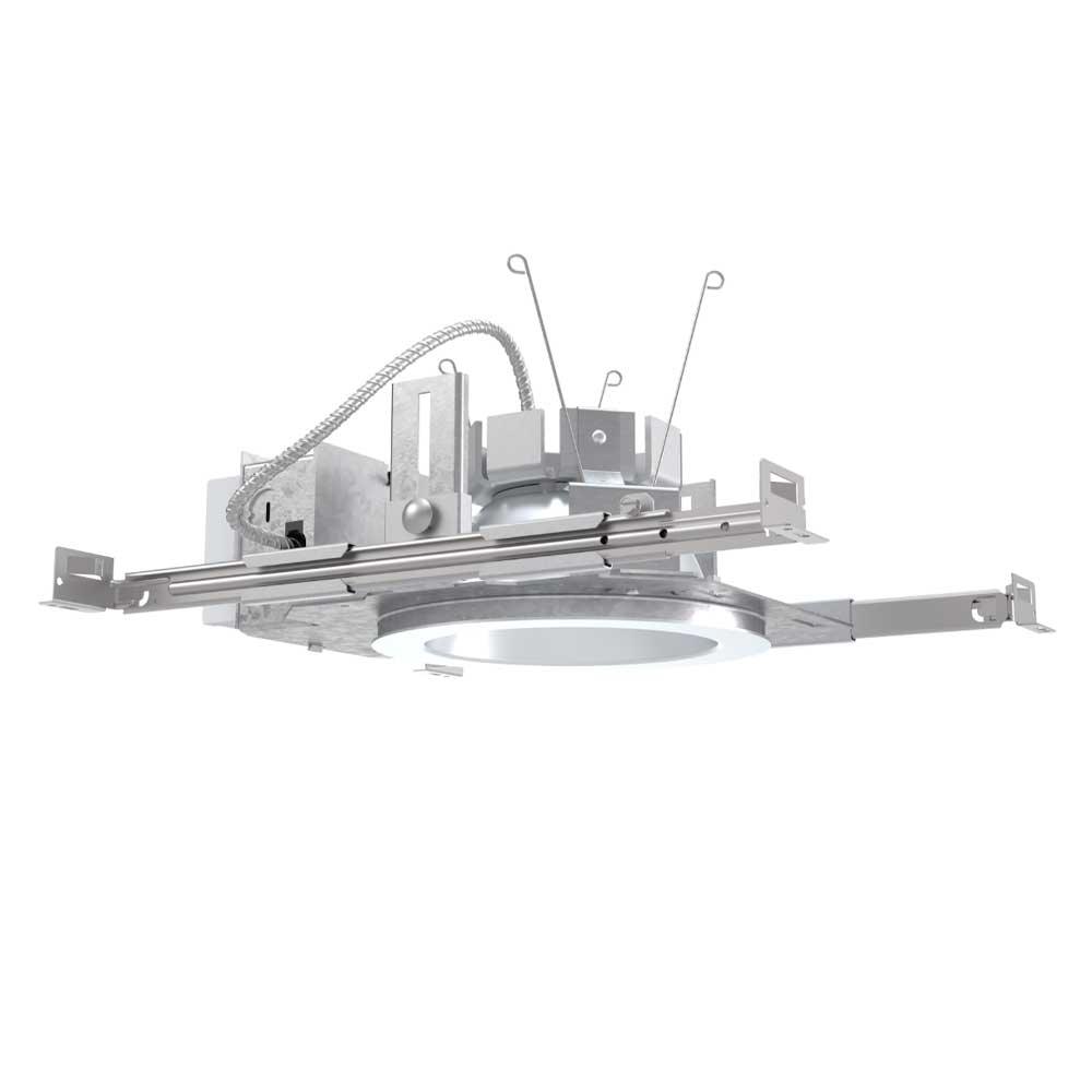 Lithonia LDN6 Commercial LED Recessed Downlight, 3800 Lumens Adjustable, Selectable CCT, 30K/35K/40K/50K (Reflector Sold Separately) - Bees Lighting