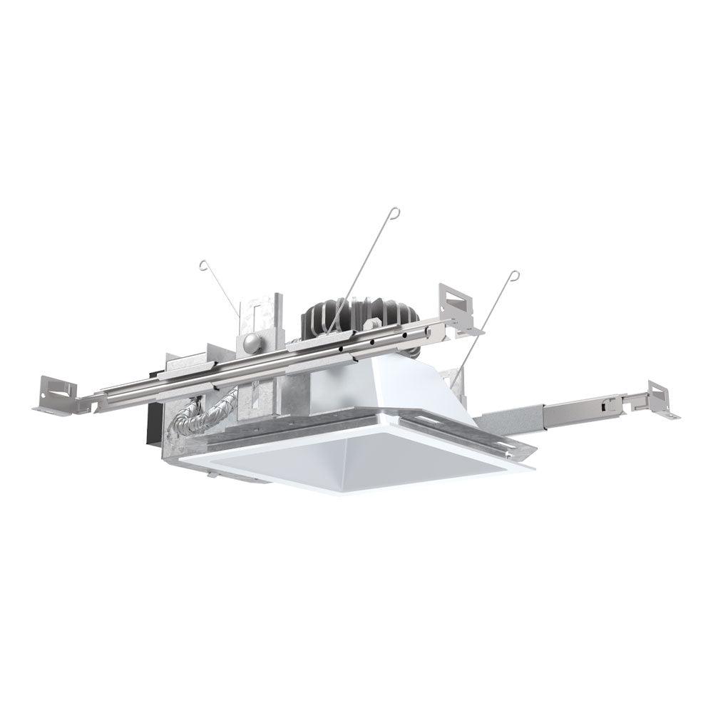 Lithonia LDN6 Square Commercial LED Recessed Downlight, 2300 Lumens Adjustable, Selectable CCT, 30K/35K/40K/50K (Reflector Sold Separately) - Bees Lighting