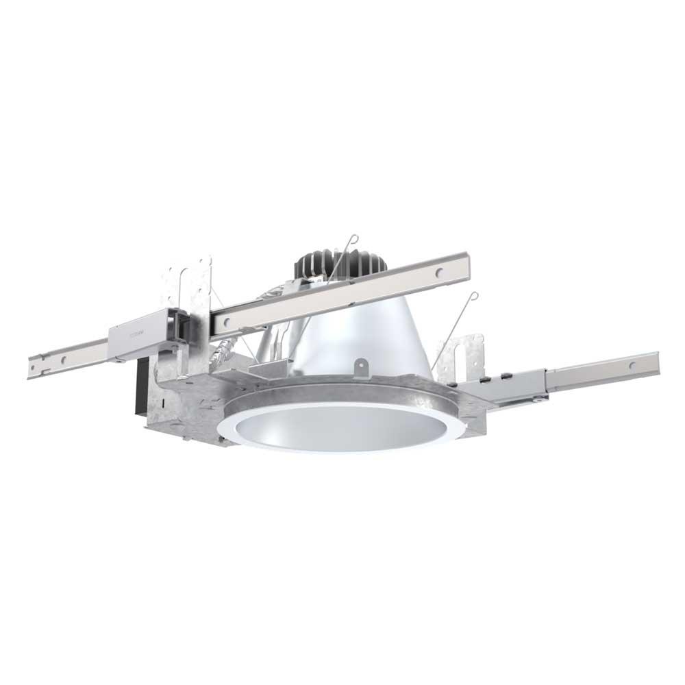 Lithonia LDN8 Commercial LED Recessed Downlight, 2600 Lumens Adjustable, Selectable CCT, 30K/35K/40K/50K (Reflector Sold Separately) - Bees Lighting