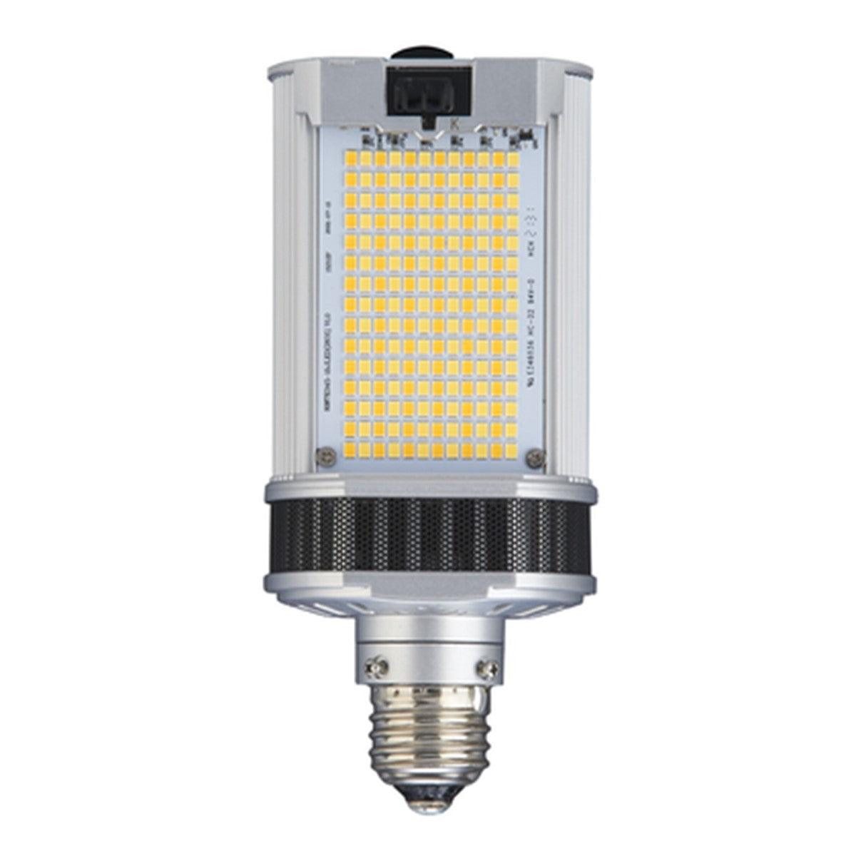 Wall Pack/Shoebox LED Retrofit Lamp, 50W, 7200 Lumens, Selectable CCT, 30K/40K/50K, EX39 Mogul Extended Base, 120-277V - Bees Lighting