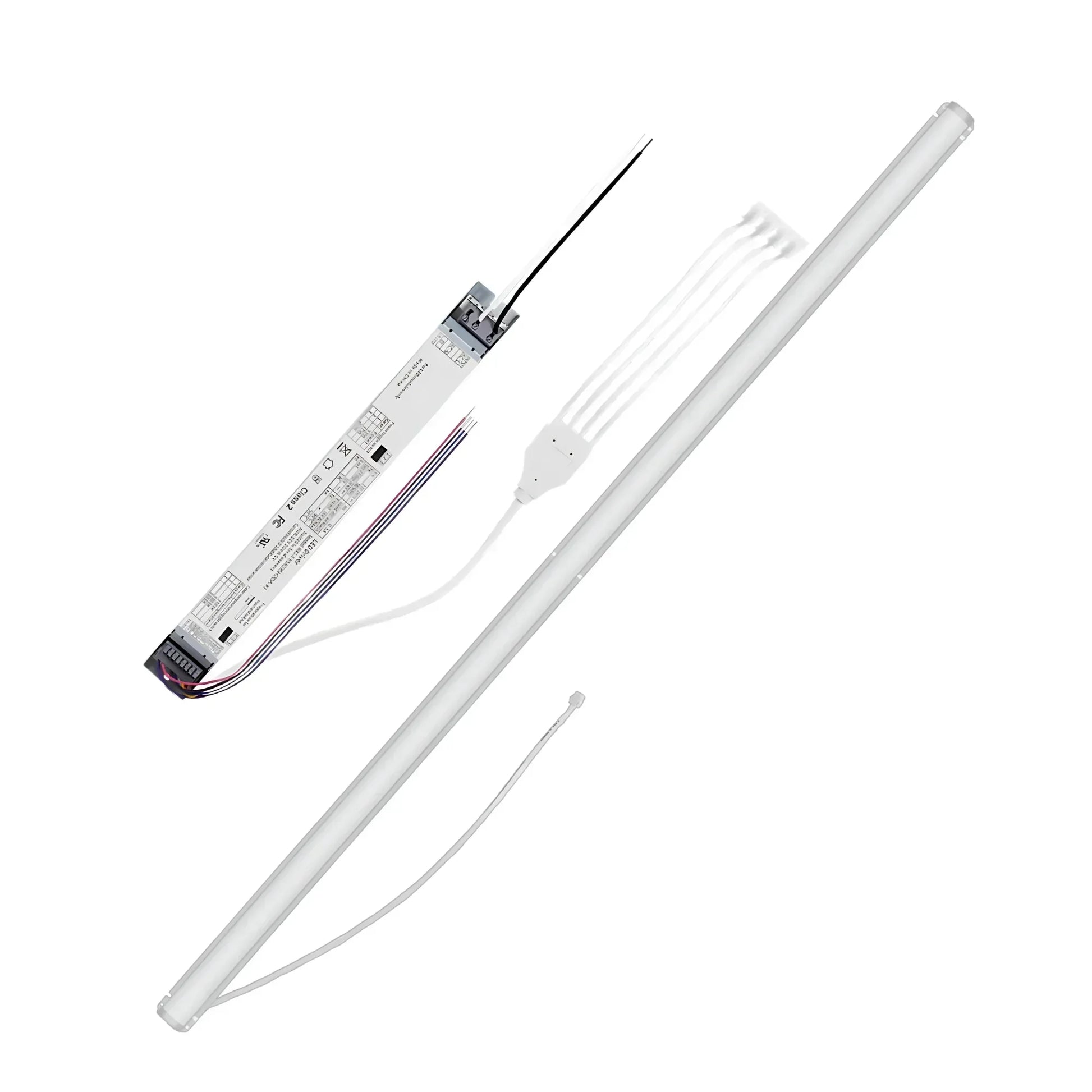 2ft Magnetic Linear Retrofit Kit, 2080/2720/3200 Lumens, 35K/40K/50K, 120-347V - Bees Lighting
