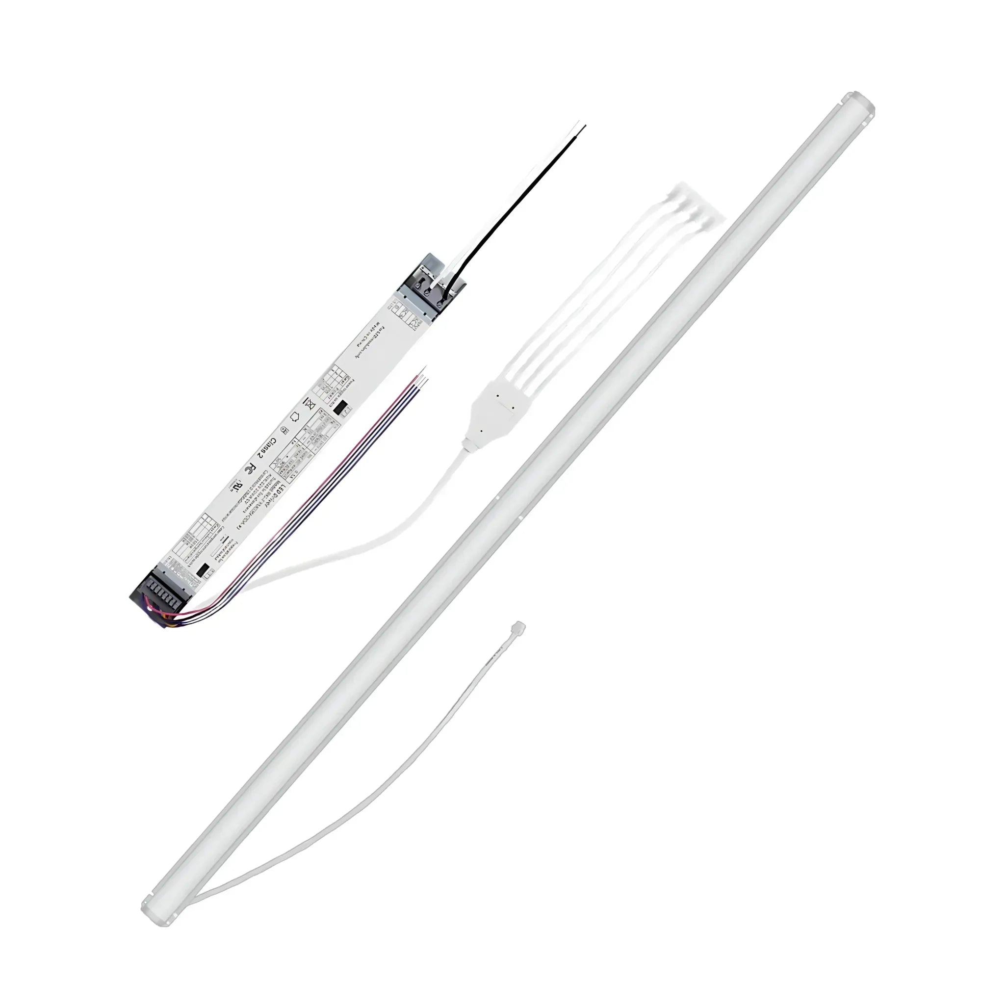 2ft Magnetic Linear Retrofit Kit, 2080/2720/3200 Lumens, 35K/40K/50K, 120-347V - Bees Lighting
