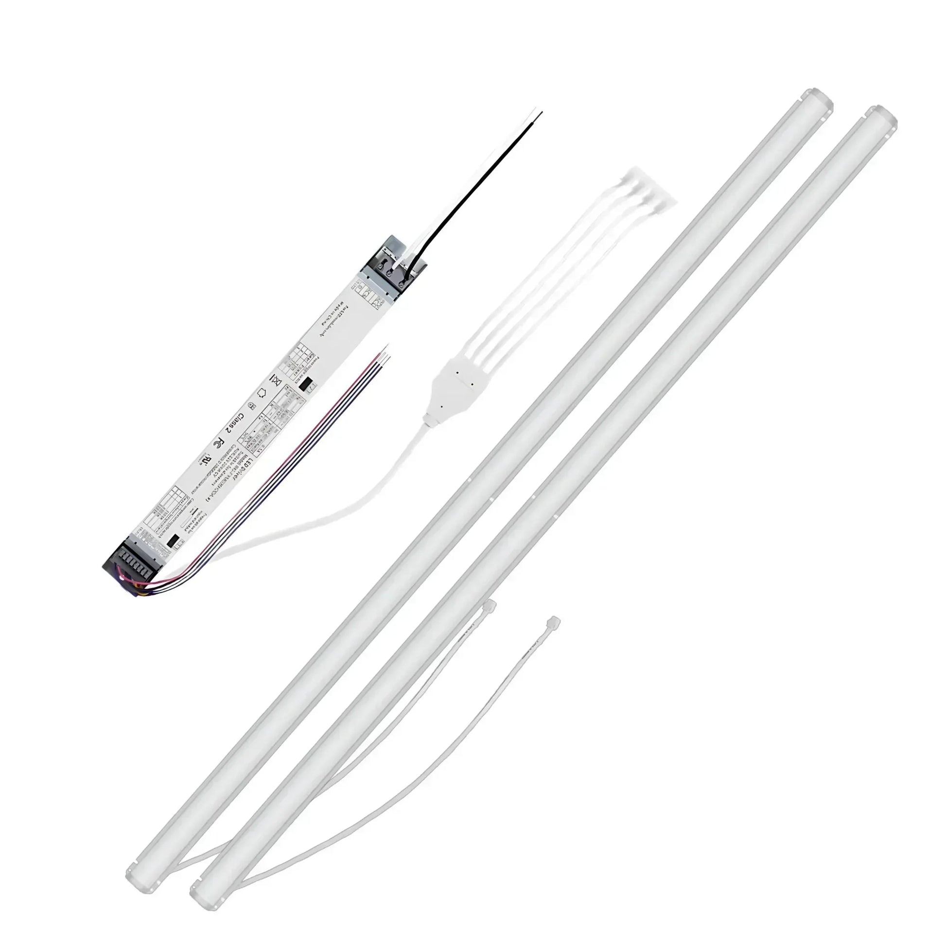 2ft Magnetic Linear Retrofit Kit, 3200/4800/6400 Lumens, 35K/40K/50K, 120-347V - Bees Lighting