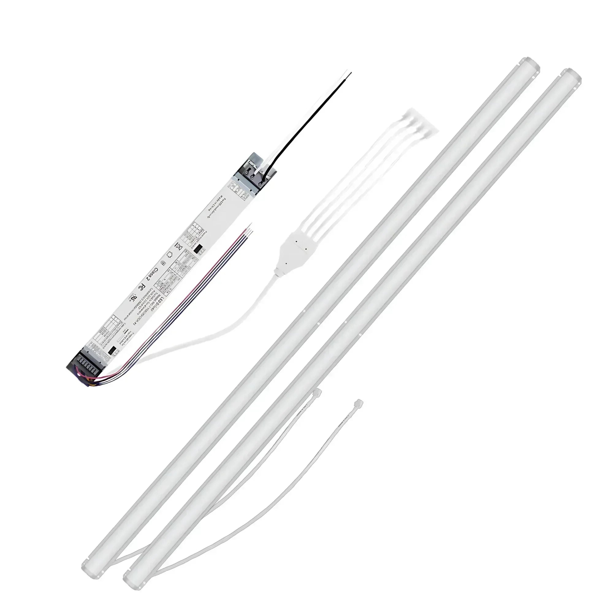 2ft Magnetic Linear Retrofit Kit, 3200/4800/6400 Lumens, 35K/40K/50K, 120-347V - Bees Lighting