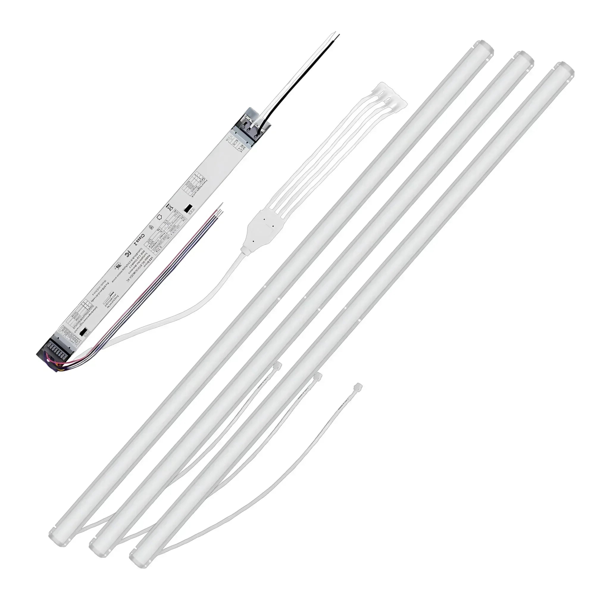 2ft Magnetic Linear Retrofit Kit, 4800/7200/9600 Lumens, 35K/40K/50K, 120-347V - Bees Lighting