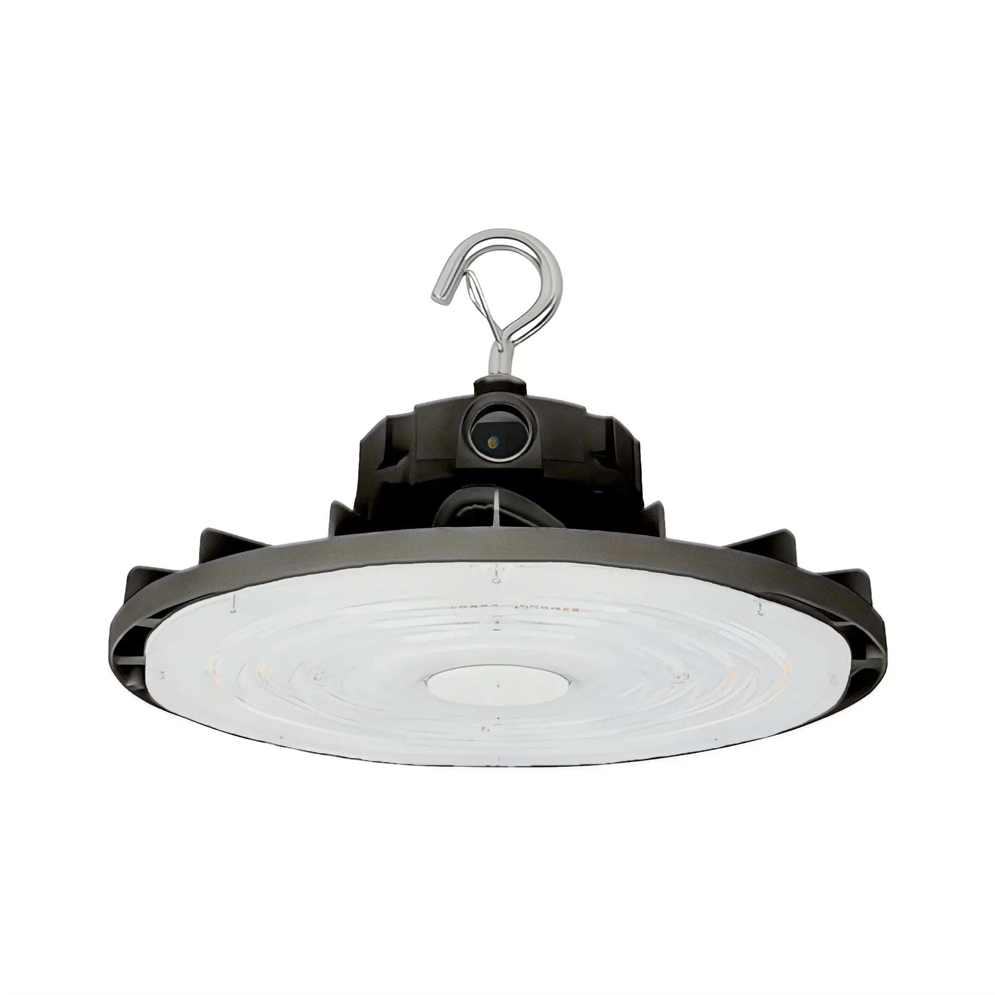 UFO High Bay Light, 100W, 15000 Lumens, 35K/40K/50K, 120-347V, Black