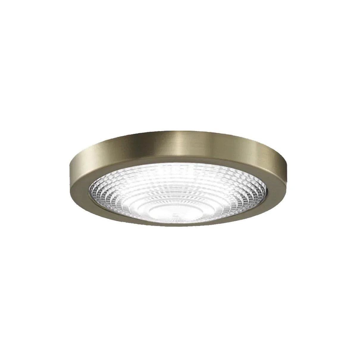 Spitfire DC Ceiling Fan CCT LED Light Kit, Brushed Satin Brass Finish - Bees Lighting